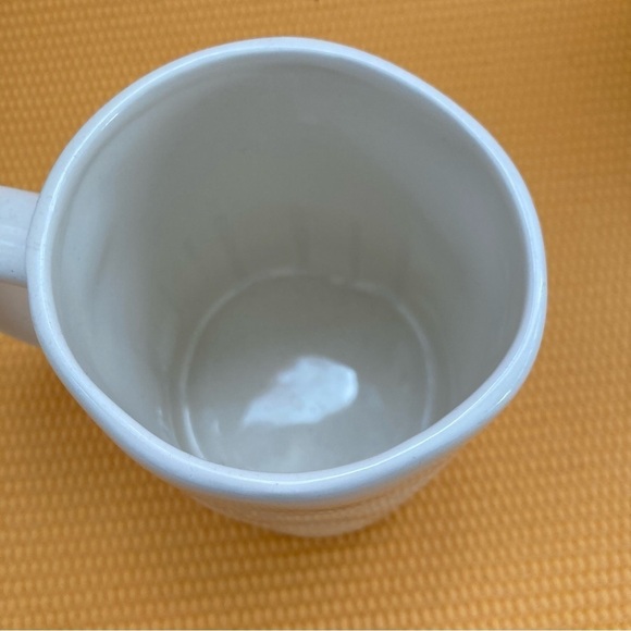 Rae Dunn HARMONY Mug Cup Ivory & Black Farmhouse Artisan Collection by Magenta - Picture 6 of 7